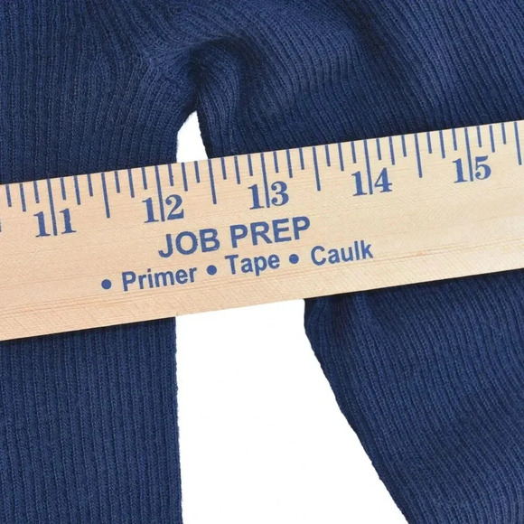 Vince Varsity 100%Wool Light Sweater Flared Rib Cuff Varsity Stripes Small Prep - Picture 6 of 8